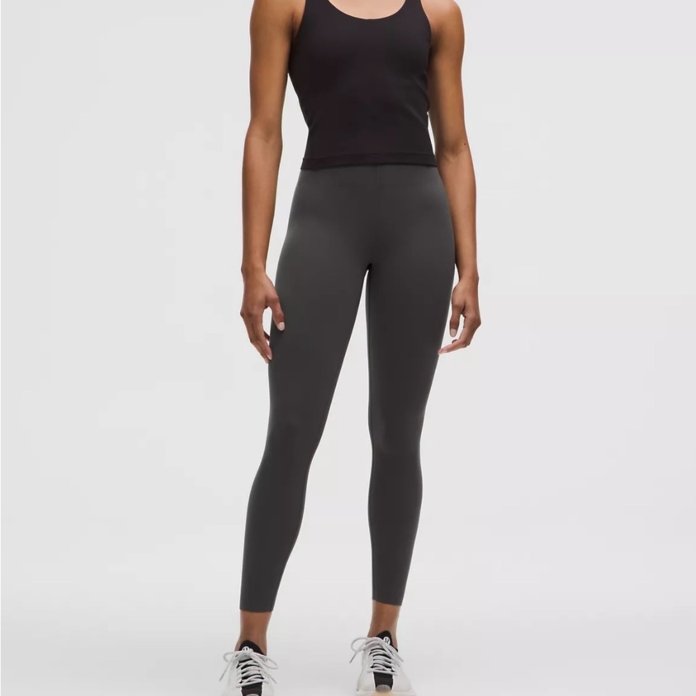 Lululemon Athletica Glow Up HR Tight 25” Gray High-Waisted
